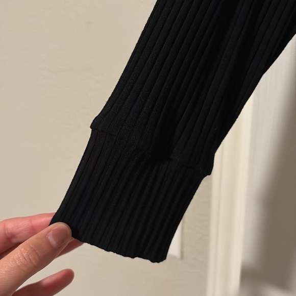 Collar Rib Tunic Dress - Picture 4 of 8